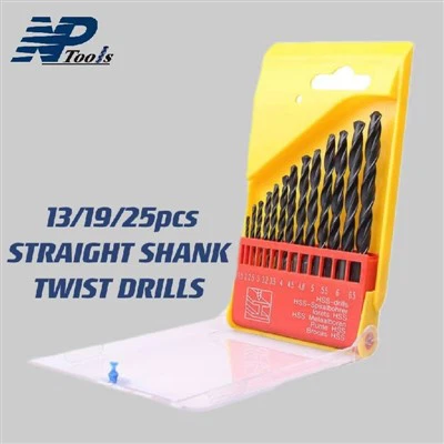 13/19/25pcs SHANK SHANK Twist Foraj cu cutie de plastic